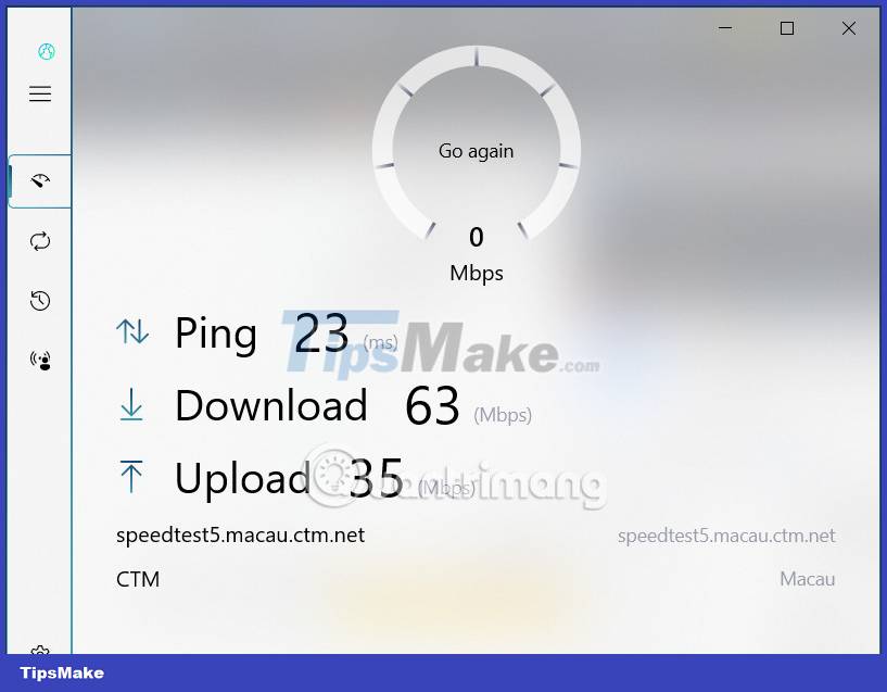 How to use Tester for Internet Speed ​​PRO to check network speed Picture 2