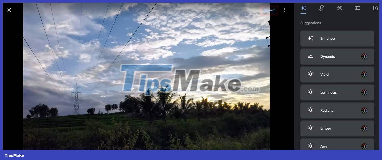 How to use the Editor tool in Google Photos for web Picture 7