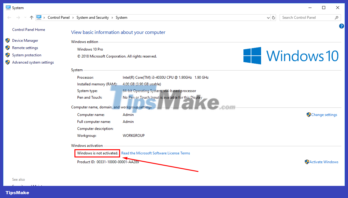 Instructions for activating Key for Windows 10 pro permanently 2021 Picture 4