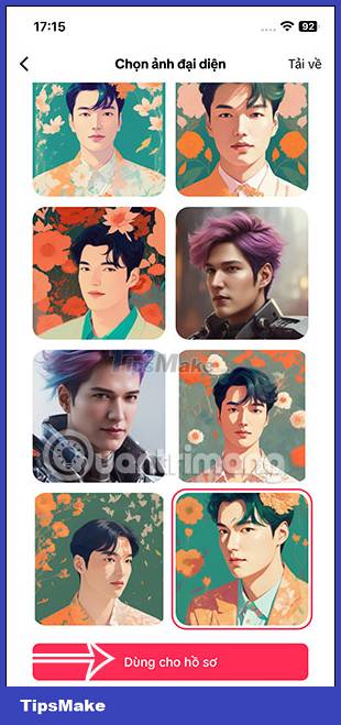 Instructions for creating AI avatar images on TikTok Picture 11