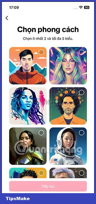 Instructions for creating AI avatar images on TikTok Picture 5