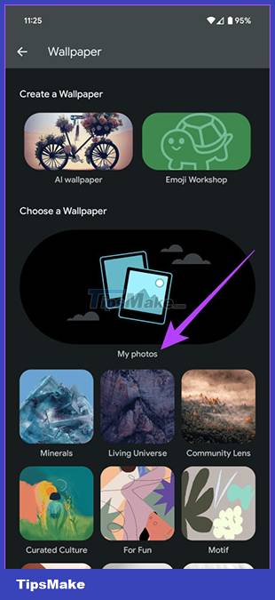 Instructions for creating Cinematic wallpapers on Android Picture 2