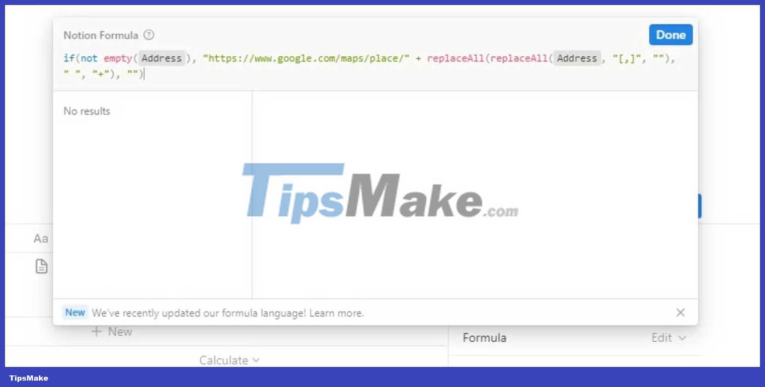 Instructions for creating clickable Google and Apple Maps links in Notion Picture 5