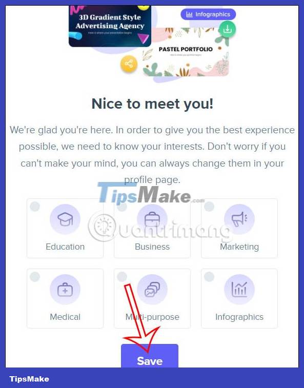 Instructions for downloading free templates on Slidesgo Picture 5