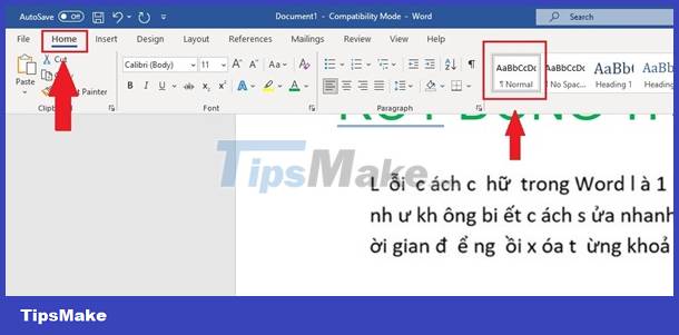 Instructions for fixing split text errors - dropped lines in Word Picture 6