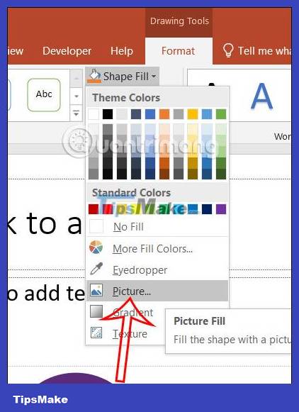 Instructions for inserting background images into SVG images in PowerPoint Picture 5
