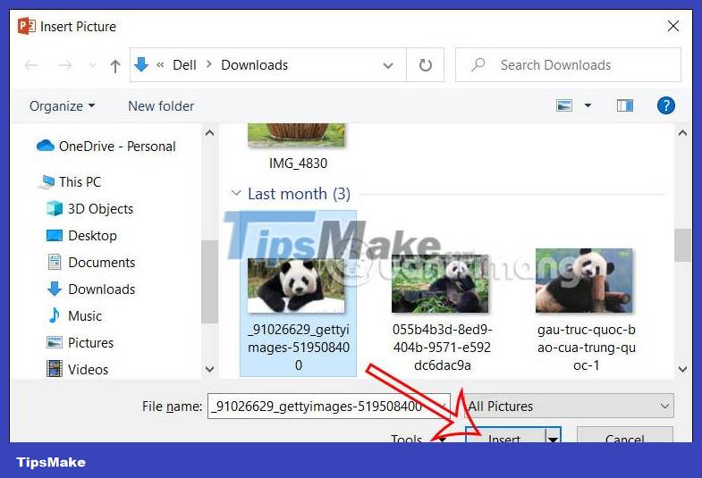 Instructions for inserting background images into SVG images in PowerPoint Picture 7