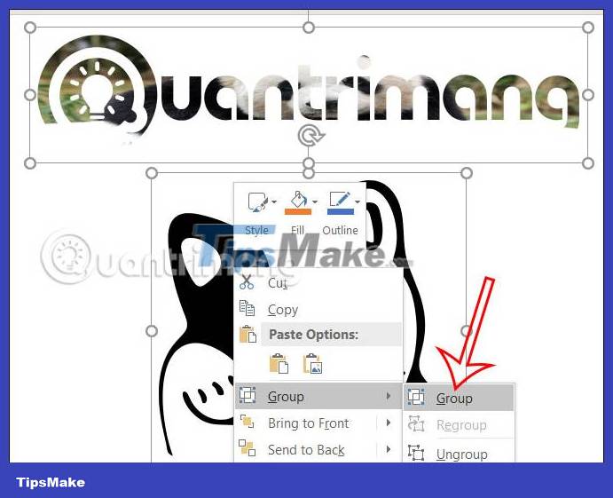 Instructions for inserting background images into SVG images in PowerPoint Picture 9