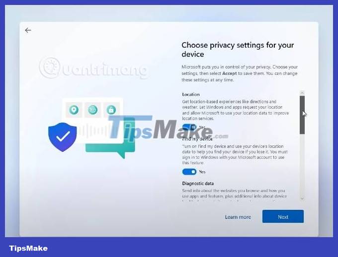 Instructions for installing Windows 11, installing Windows 11 using ISO file Picture 17