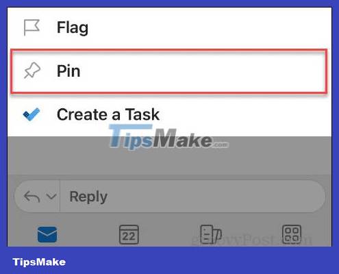 Instructions for pinning emails in Outlook Picture 5