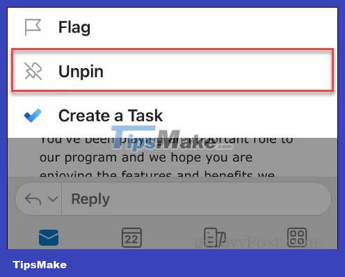 Instructions for pinning emails in Outlook Picture 8