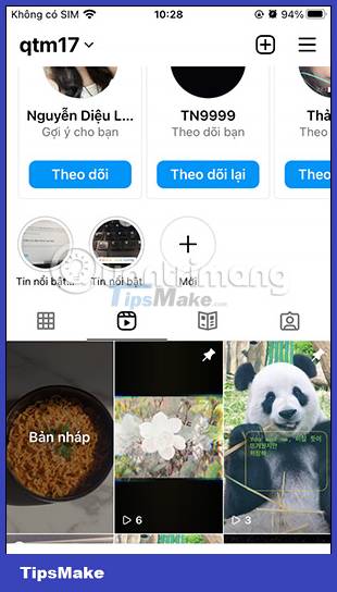 Instructions for pinning Reels Instagram videos Picture 6