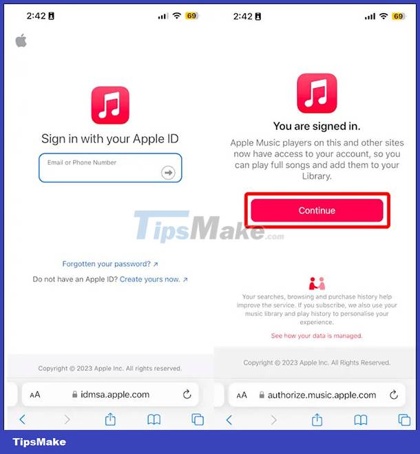 Instructions for watching Apple Music Replay 2023 Picture 2
