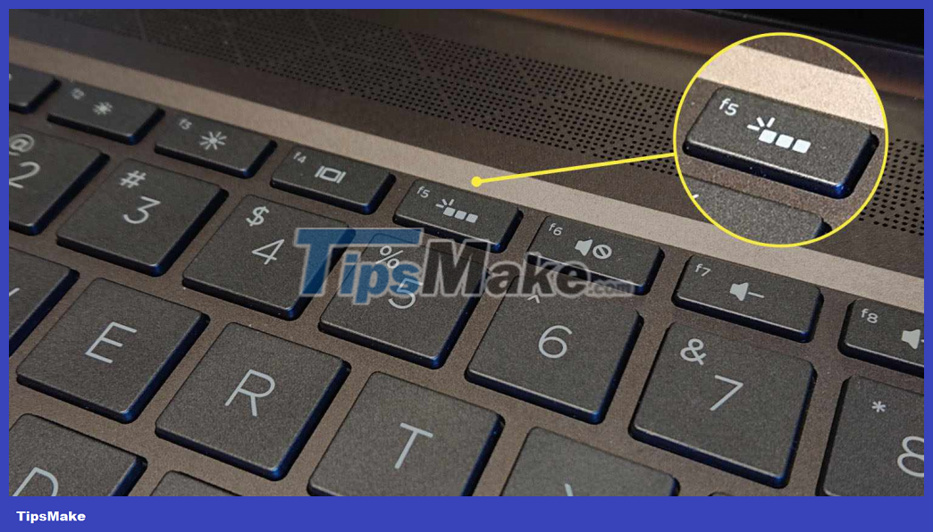 Instructions on 3 simple ways to turn on the Lenovo laptop keyboard light Picture 2