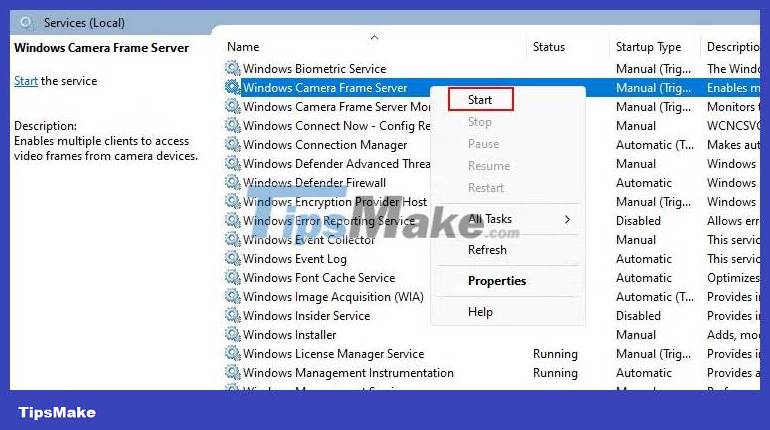 Instructions on how to fix Windows Camera application problems Picture 3