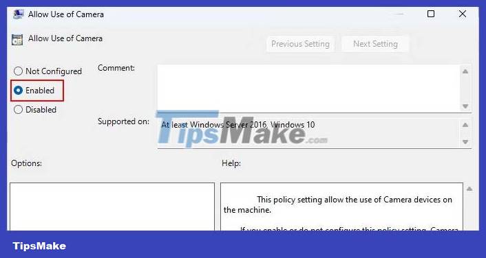 Instructions on how to fix Windows Camera application problems Picture 6