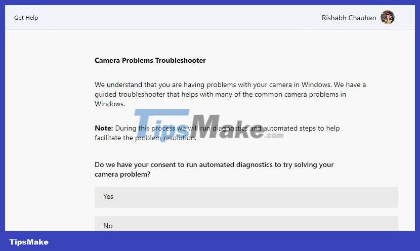 Instructions on how to fix Windows Camera application problems Picture 9