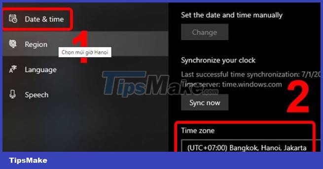 Instructions to fix computer errors that do not automatically update date and time Picture 6