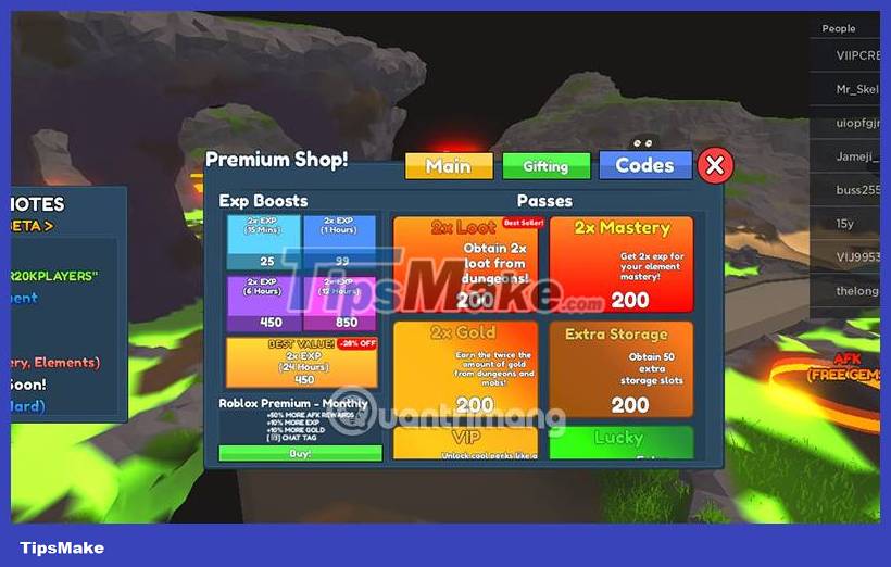 Latest Elemental Dungeons code and how to enter the code Picture 2