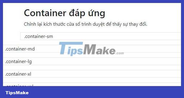 Lesson 2: Learn About Containers In Bootstrap 5 - TipsMake.com