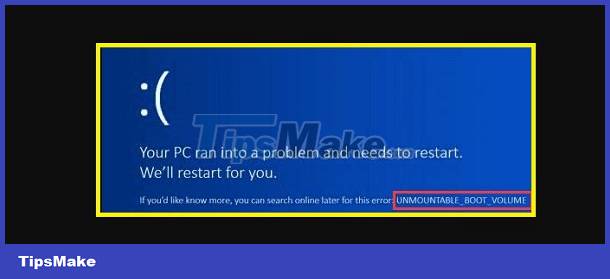 Looking for a way to fix a computer with an unmountable boot volume error Picture 1