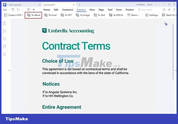 Looking for a way to fix the error of PDF files converted to Word not being editable Picture 9