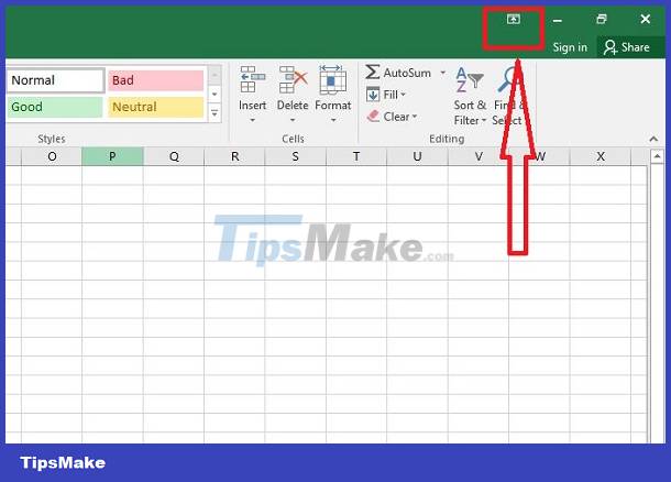 Lost toolbar in Excel and very simple way to display it again 