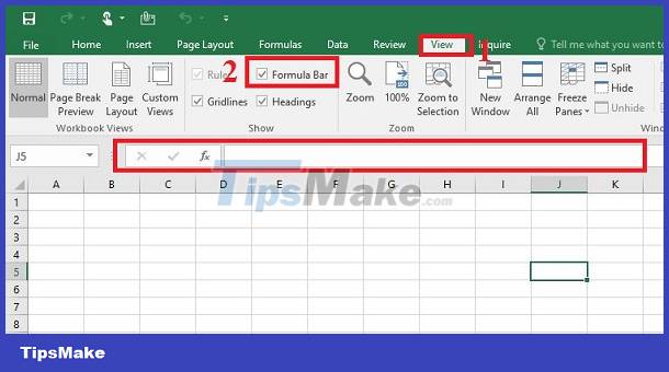 Missing fx bar in Excel and SUPER SIMPLE way to display it Picture 5