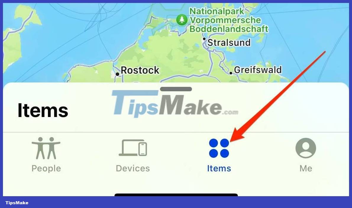 New features in the Find My app on iOS 17 - TipsMake.com