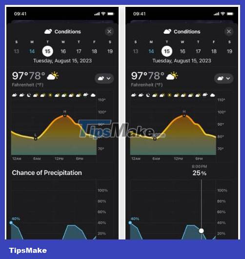 New features in the Weather weather app on iOS 17 Picture 3