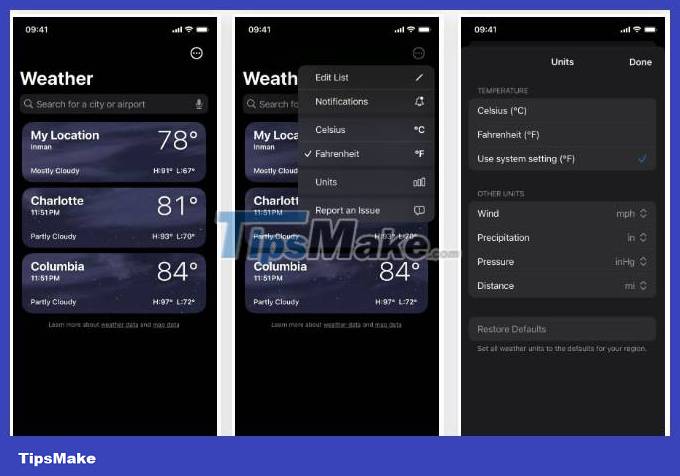 New features in the Weather weather app on iOS 17 Picture 9