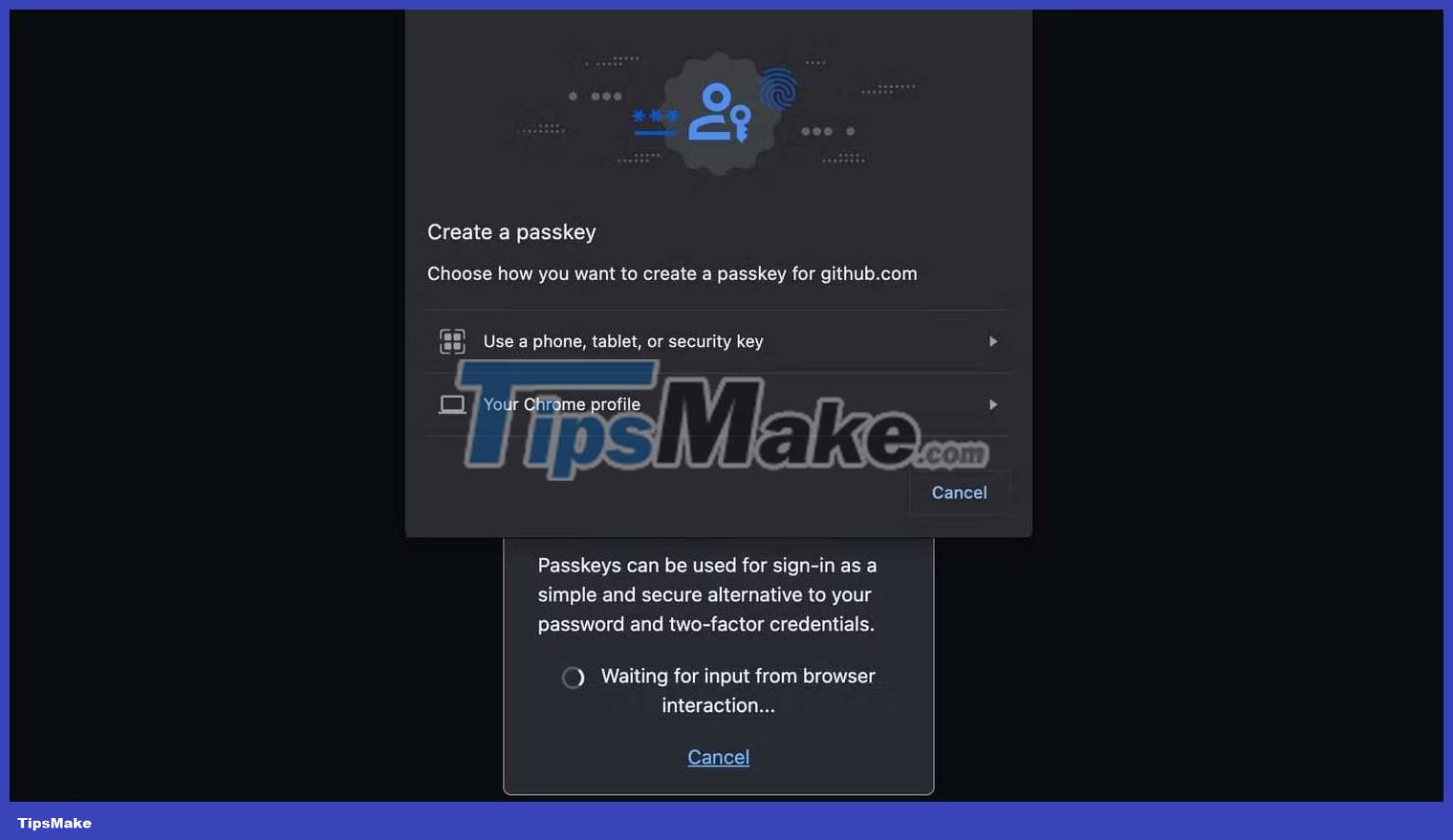 Passkeys: How to log in to GitHub without a password Picture 3