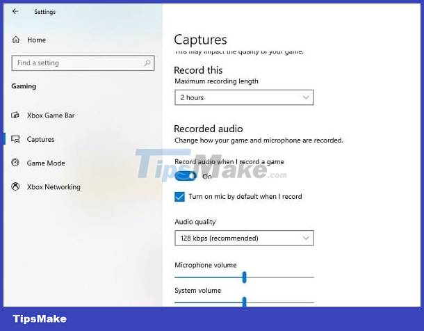 Share how to fix the error of Xbox Game Bar not recording the screen Picture 7