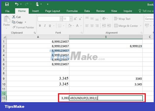 Share solutions when Excel does not round numbers effectively Picture 9