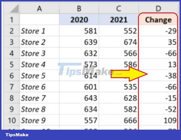 SIMPLE way to format negative and positive signs in Excel Picture 5