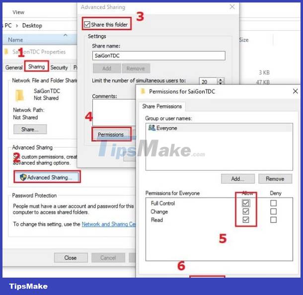 Suggested tips to fix the error of the computer not receiving scanned files Picture 7
