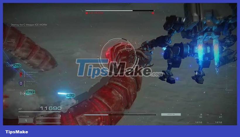 The biggest Boss in the game with the size of a giant train car Picture 3