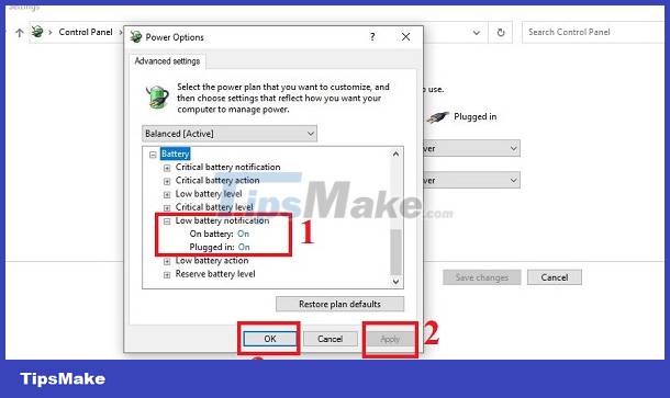 The computer does not indicate low battery, what should you do? Picture 7