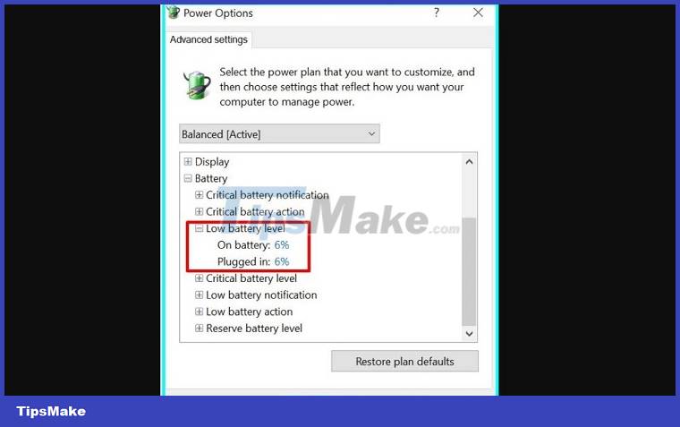 The computer does not indicate low battery, what should you do? Picture 9