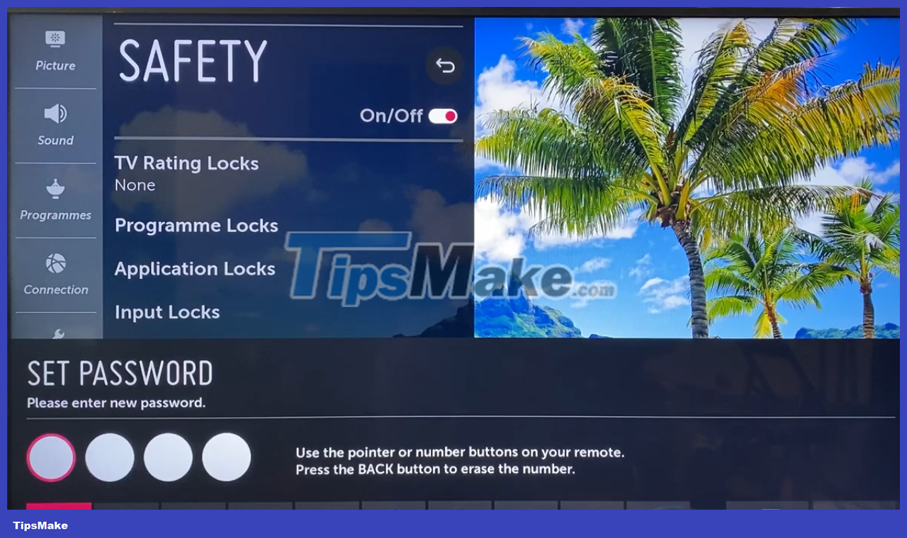 The fastest and easiest way to set a password for smart TV Picture 18