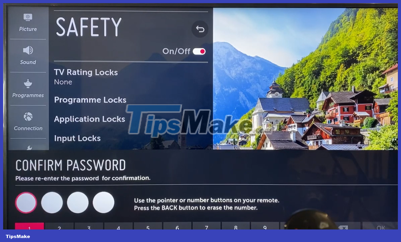 The fastest and easiest way to set a password for smart TV Picture 19