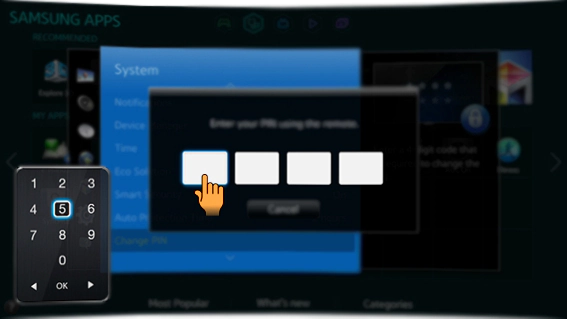 The fastest and easiest way to set a password for smart TV Picture 5