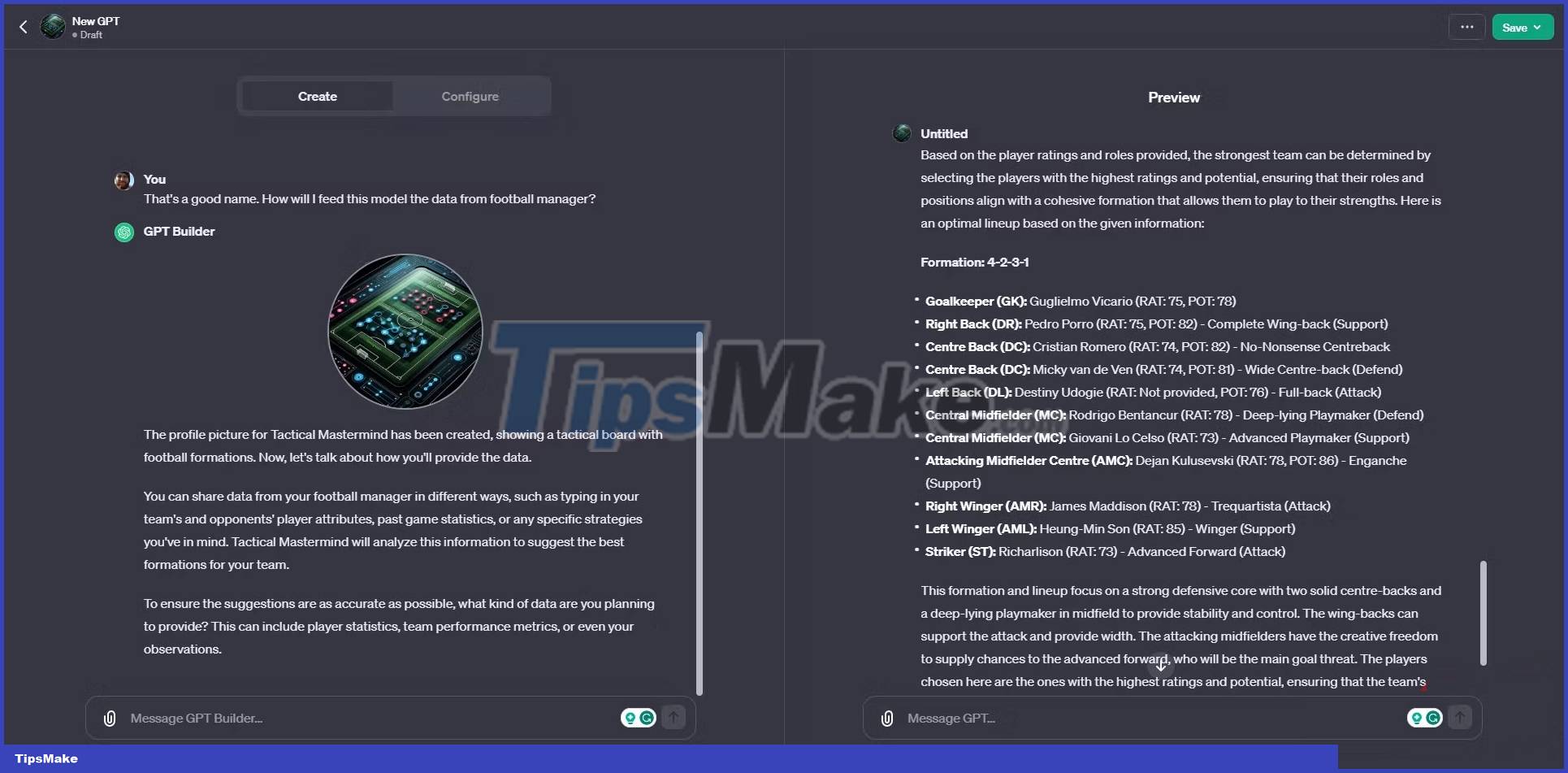 The latest ChatGPT update allows for the creation of completely custom GPT models Picture 3