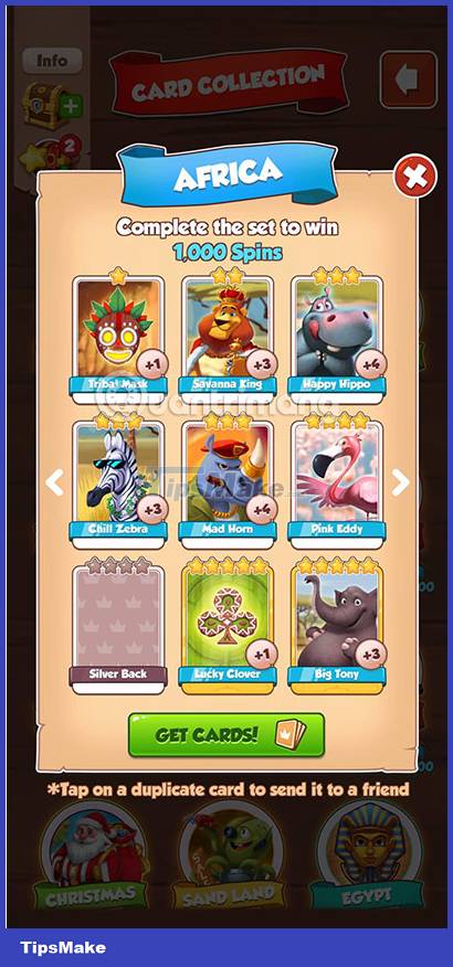 Tips to earn 7500 Coin Master spins from Trade Card Picture 8