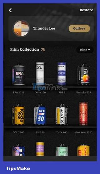 Top 8 best quality vintage photography apps on phones Picture 3