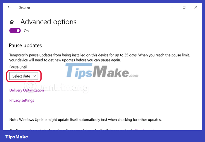Turn off Windows 10 updates, 9 ways to completely block Windows 10 updates Picture 15