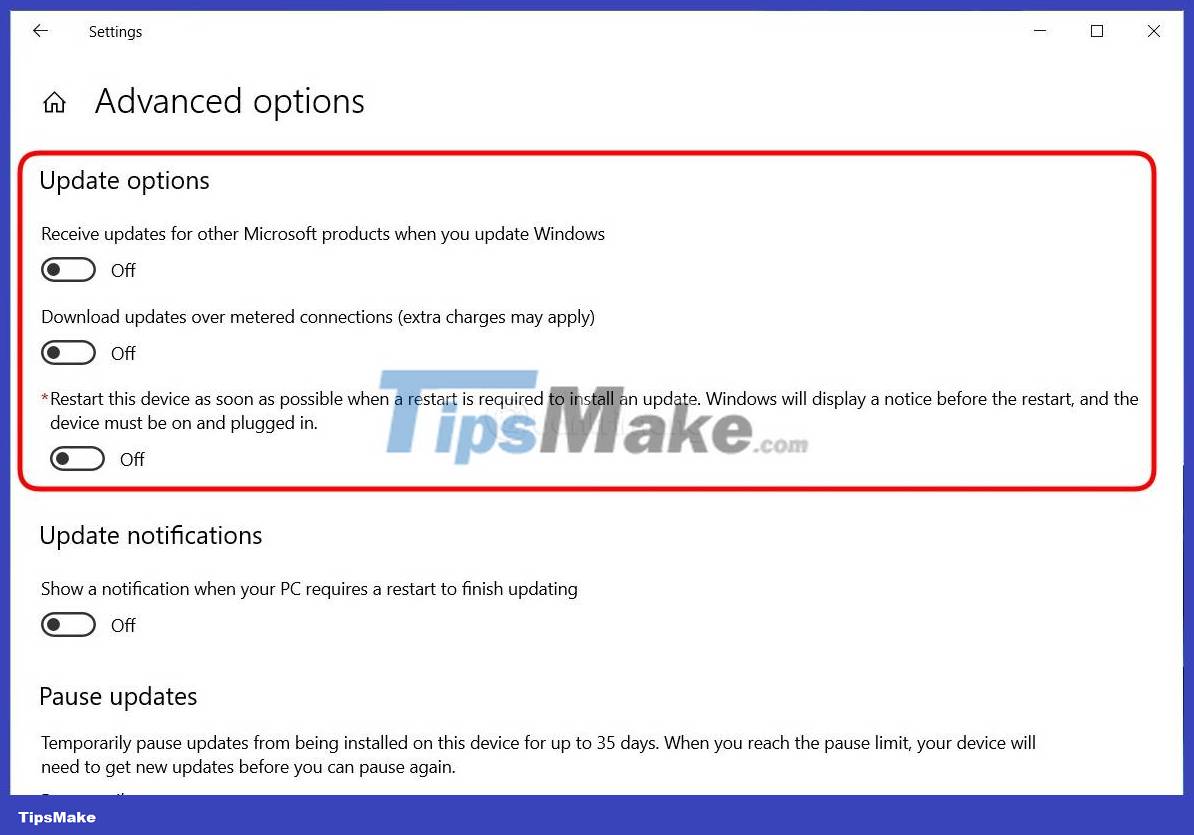 Turn off Windows 10 updates, 9 ways to completely block Windows 10 updates Picture 29