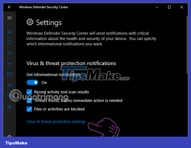 can t turn off windows security windows 11