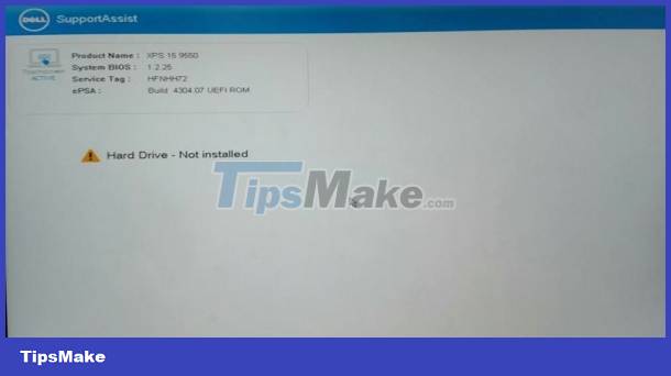 What is a computer with a hard drive not installed? How to fix? Picture 1