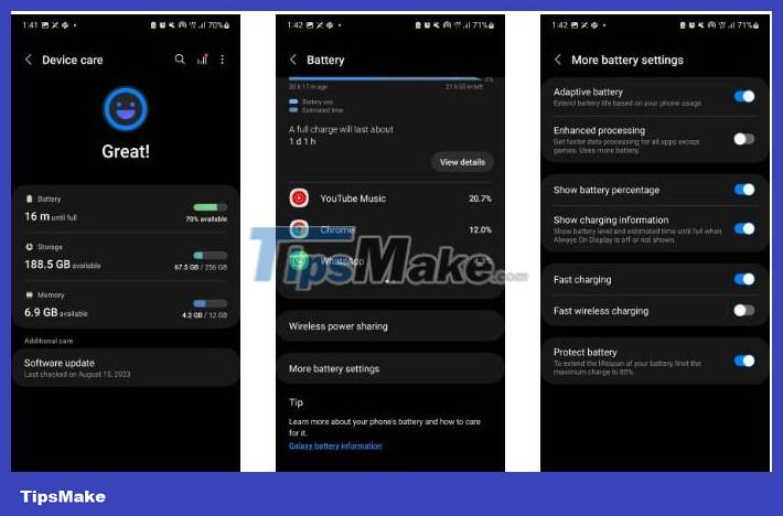 What is Protect Battery on Samsung phones? Should I use it? Picture 2